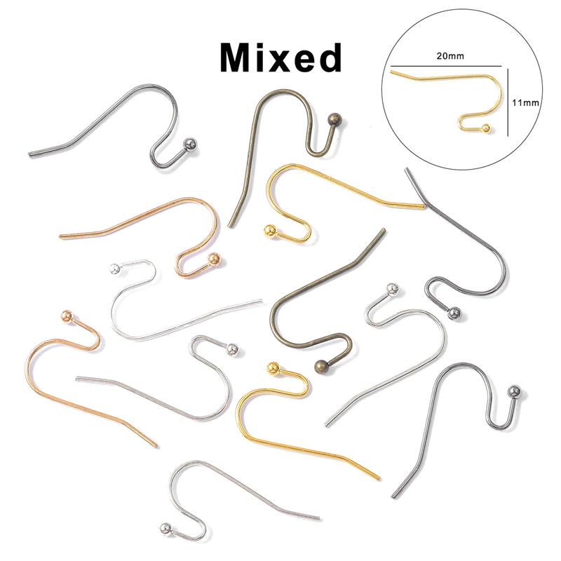 100 шт. 20x22 мм ирония Шарм выводы серьги застежки крючки фурнитура DIY аксессуары для изготовления ювелирных изделий