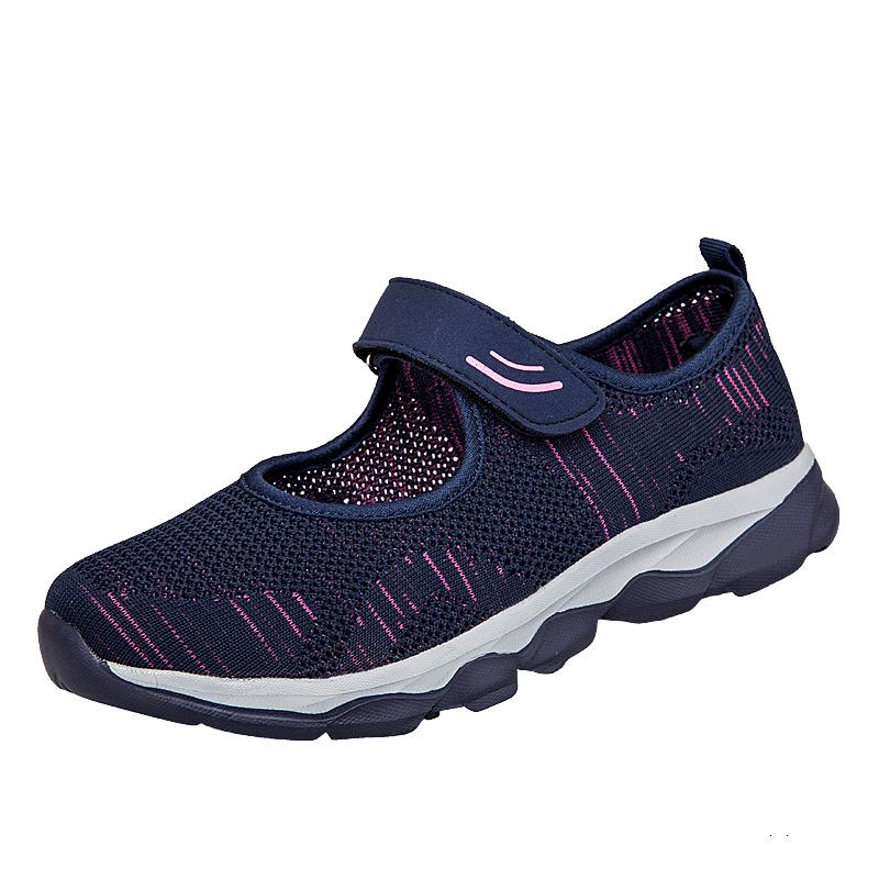 Women'S Single Shoes, Middle-Aged Cloth Shoes, Mother'S Shoes, Hollow Breathable Old Beijing Cloth Shoes