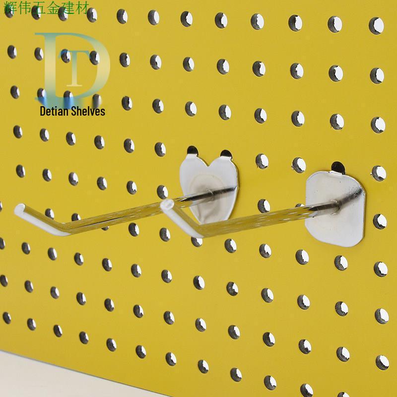 50-Piece Decorative Pegboard Shelf & Display Hooks for Multi-hole Boards