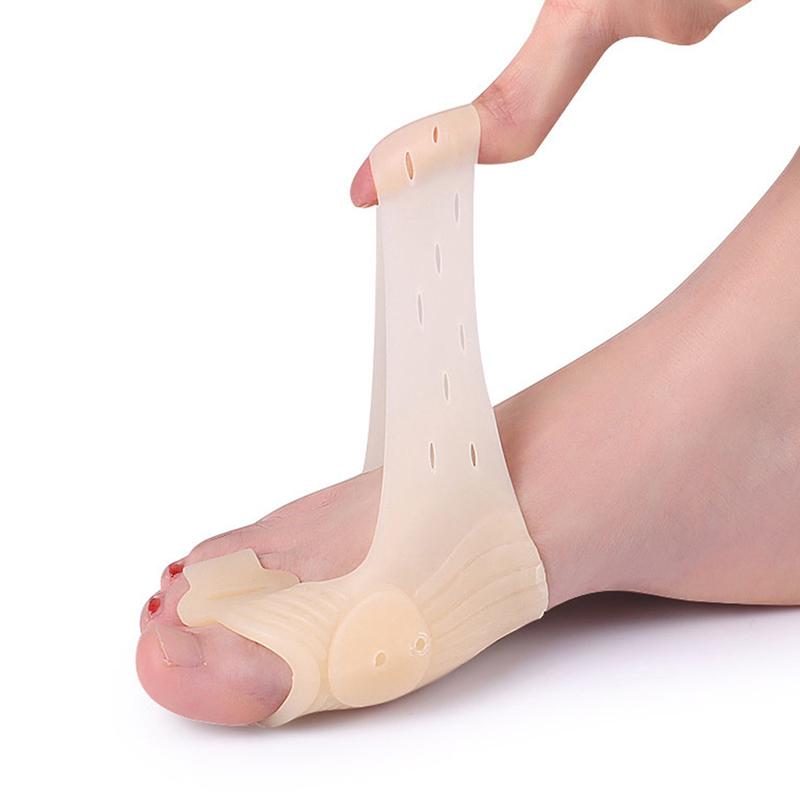 Набор для коррекции вальгусной деформации большого пальца с двойным отверстием, сепаратор для пальцев передней части стопы, устройство для коррекции большой кости стопы