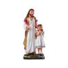 Jesus and Girl Statues First Holy Communion Gifts for Girls Christian Home Decor Birth Day Gift God Idol Showpiece for Gift