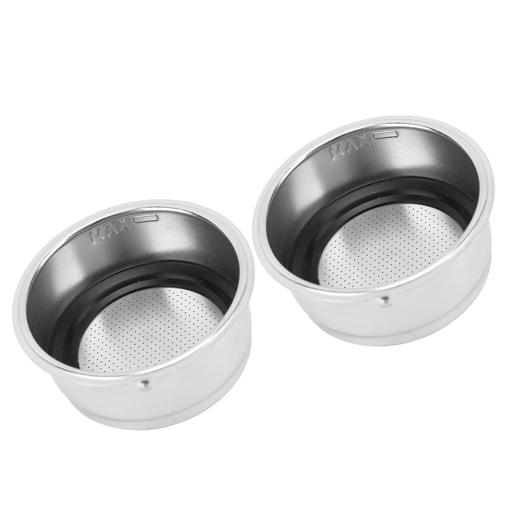Портафильтр, 51 мм, 2 чашки, корзина для фильтра из нержавеющей стали, корзина для кофейного фильтра для Delonghi Coffee Machi