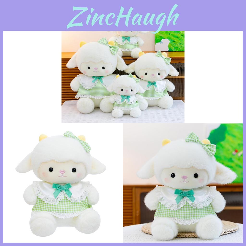 Dreamland Style Cartoon Plush Lamb Doll With Pp Cotton Filling For Home Decoration