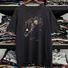 Kingdom Hearts Faded Black XL Унисекс футболка Хлопок Оверсайз Большой размер