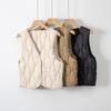 Pinghu Down Liner Light Down Vest New V-neck Thin Inner Liner Short Vest Tide