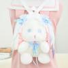 Lolita Cute Rabbit Pearl Handbag - Japanese JK Style Girls' Crossbody Bag