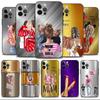 Metal Texture Pattern Super Mom Fashion Girl Case For Apple Iphone 14 13 12 11 Pro Max 13 12 Mini Xs Max Xr X 7 8 6 6s Plus