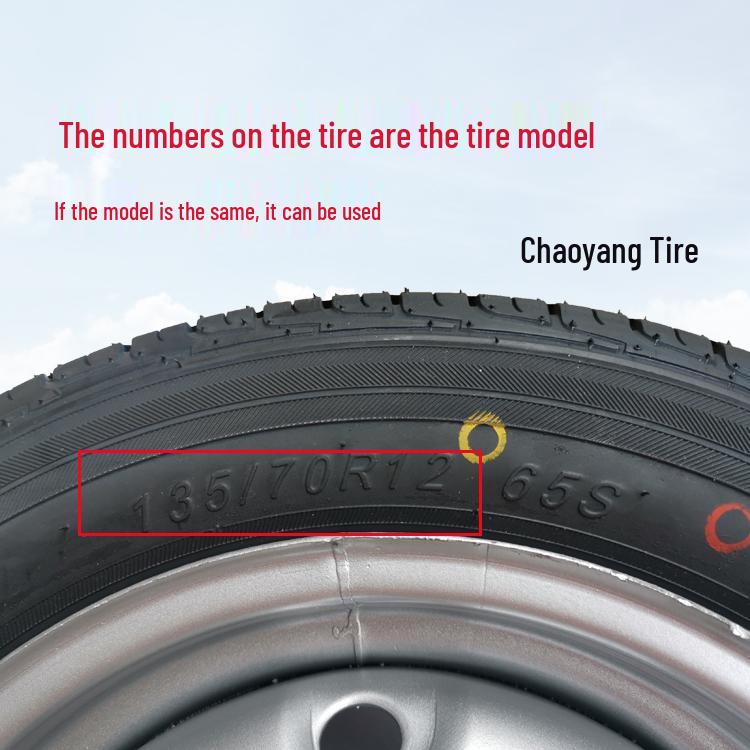 Бескамерная шина Chaoyang 135/70R12 из износостойкой резины для скутера