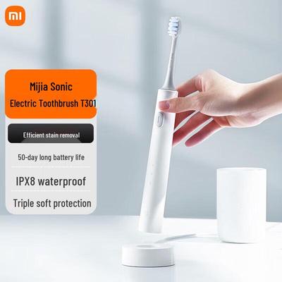 Звуковая электрическая зубная щетка Xiaomi Mijia T301, китайская вилка (адаптер в комплекте)