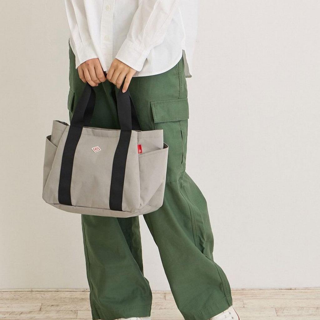 Rootote Water-Repellent Mini Tote Bag, SN Deli Paruti, Hassui, A 1463, Women's, Black