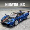 1/18 Pagani Huayra BC Суперкар Сплав Машинка Литые и Игрушечные Транспортные Средства Модель Машины Звук и Свет Инерционная Машинка Игрушки для Детей Подарки