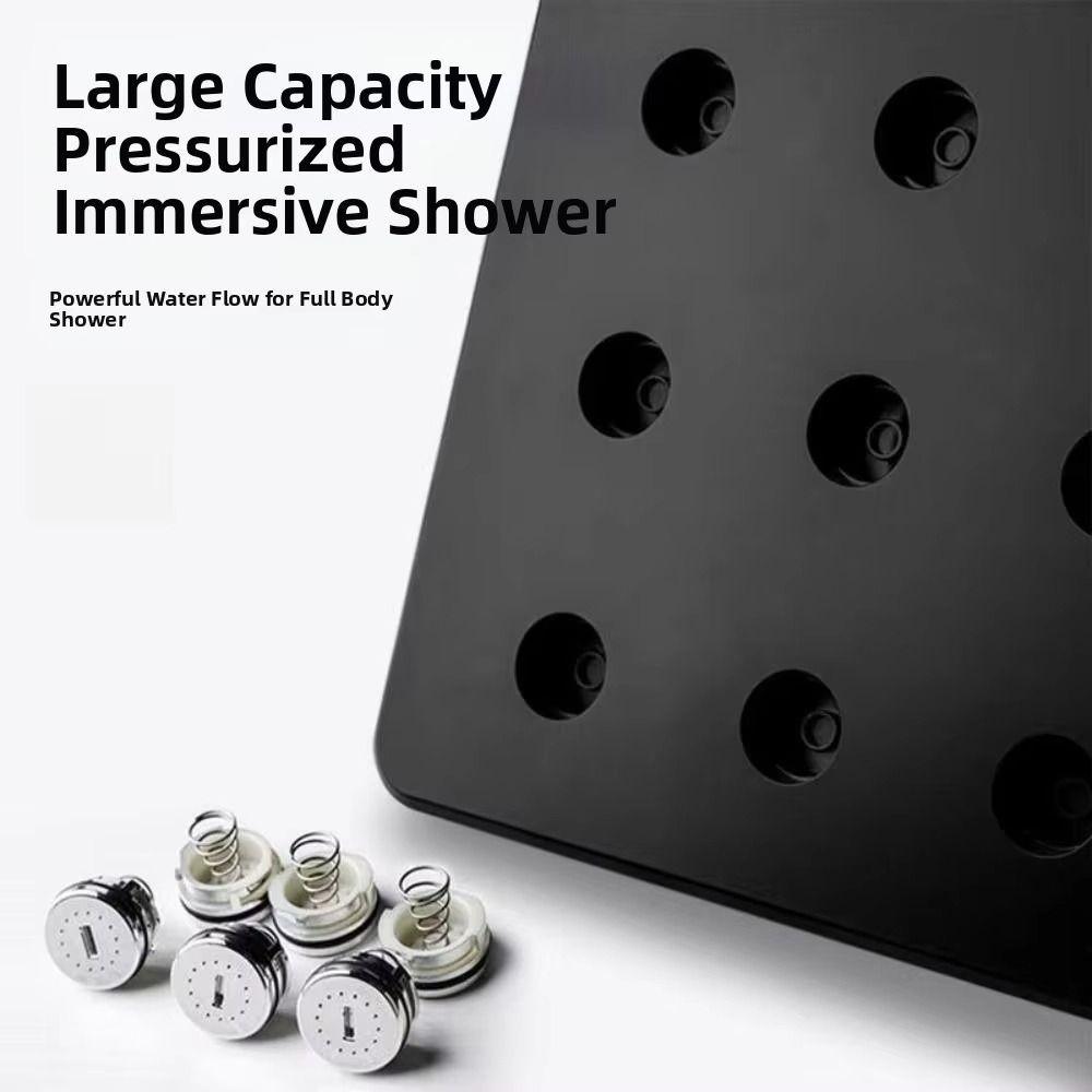 Small Waist Design Rain Shower Head 4inch/10inch Size Universal Shower Head  Bathtub Faucet