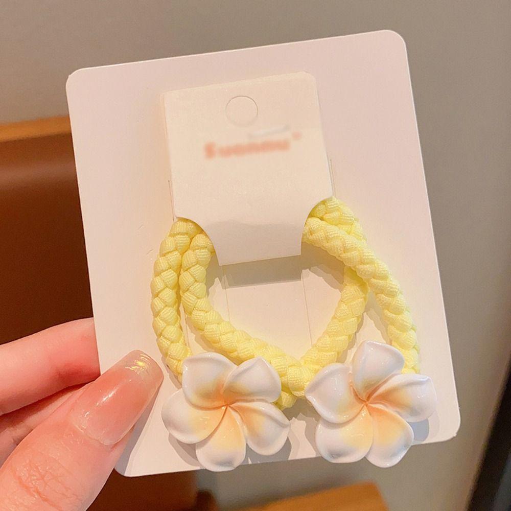 2/5PCS Mini Headrope Resin Headwear Fashion Hair Clip Girls