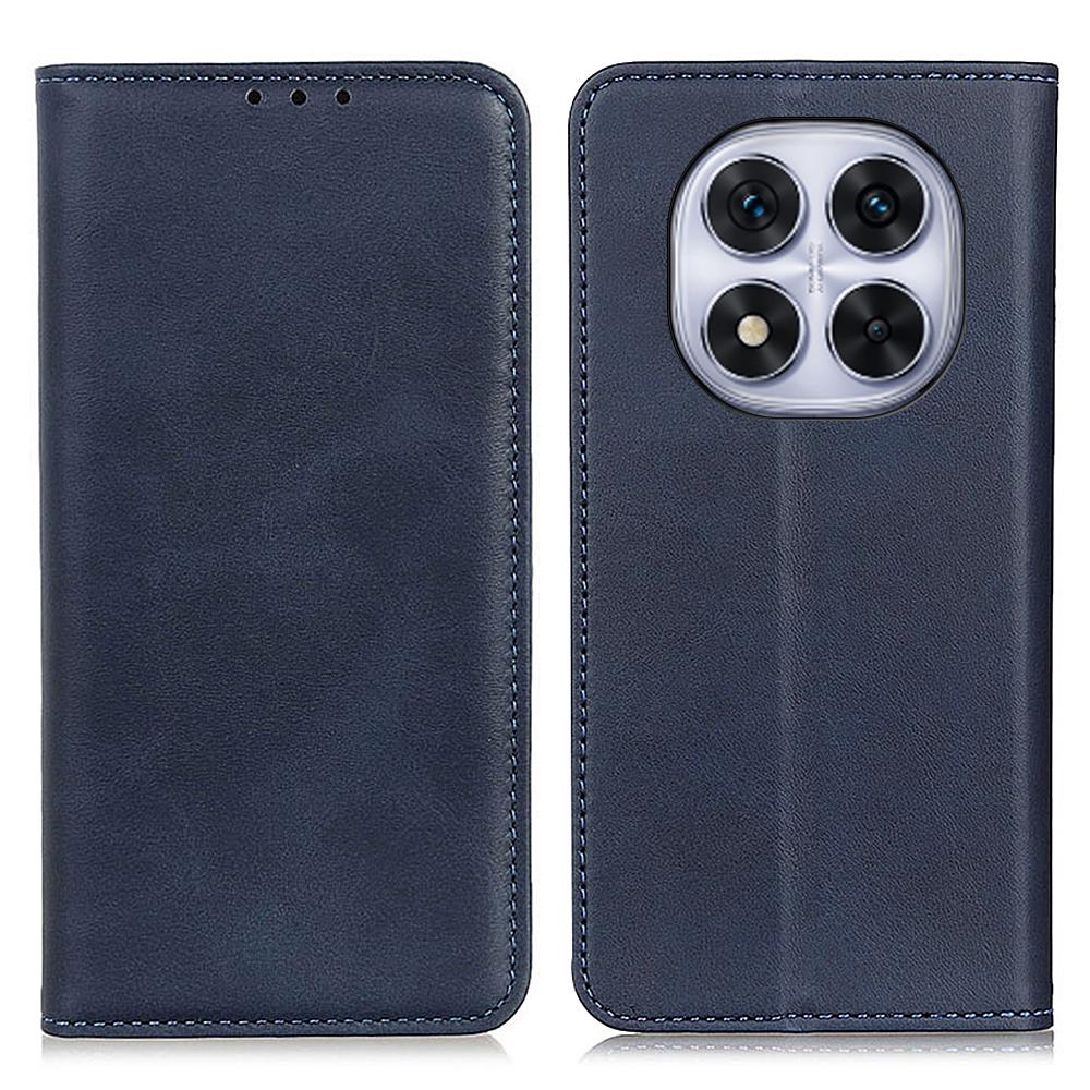 Чехол для Xiaomi Redmi Note 14 Pro 4G из спилковой кожи, откидной кошелек, чехол для телефона