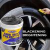 Car Plastic Repair Wax - All-in-One Scratch Remover, Tire Shine Cleaner and Interior Detailing Protectant for Car Trim, Rims