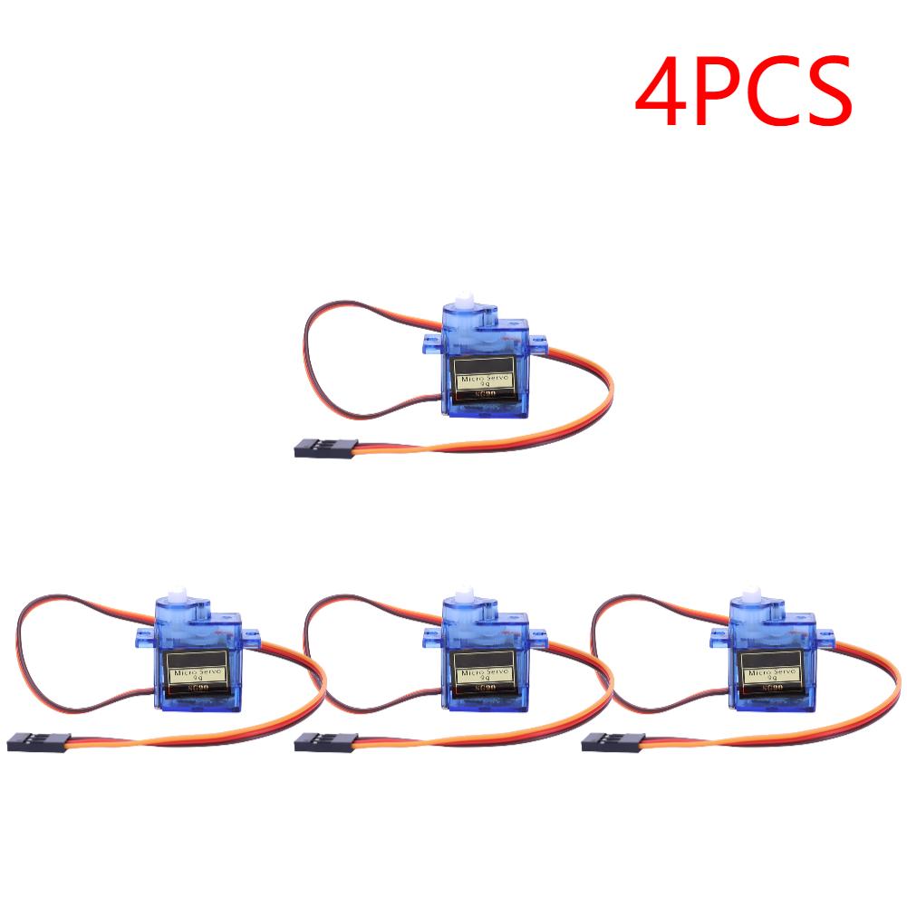 1-100pcs SG90 Servo Motor Micro 9G 180/360 Degree Mount SG90 Kit Without Metal Gear Pro RC Car Toy Airplane Arduino DIY