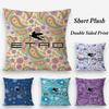 Classic Design E-Etro Pillow Case Plush Fabric Soft Double Sided Print Sofa Cushion Cover Throw Pillow Covers
