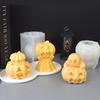 Halloween Candle Mold Silicone Soap Mould Craft Supplies Ghost Pumpkin Mold  Home Decor