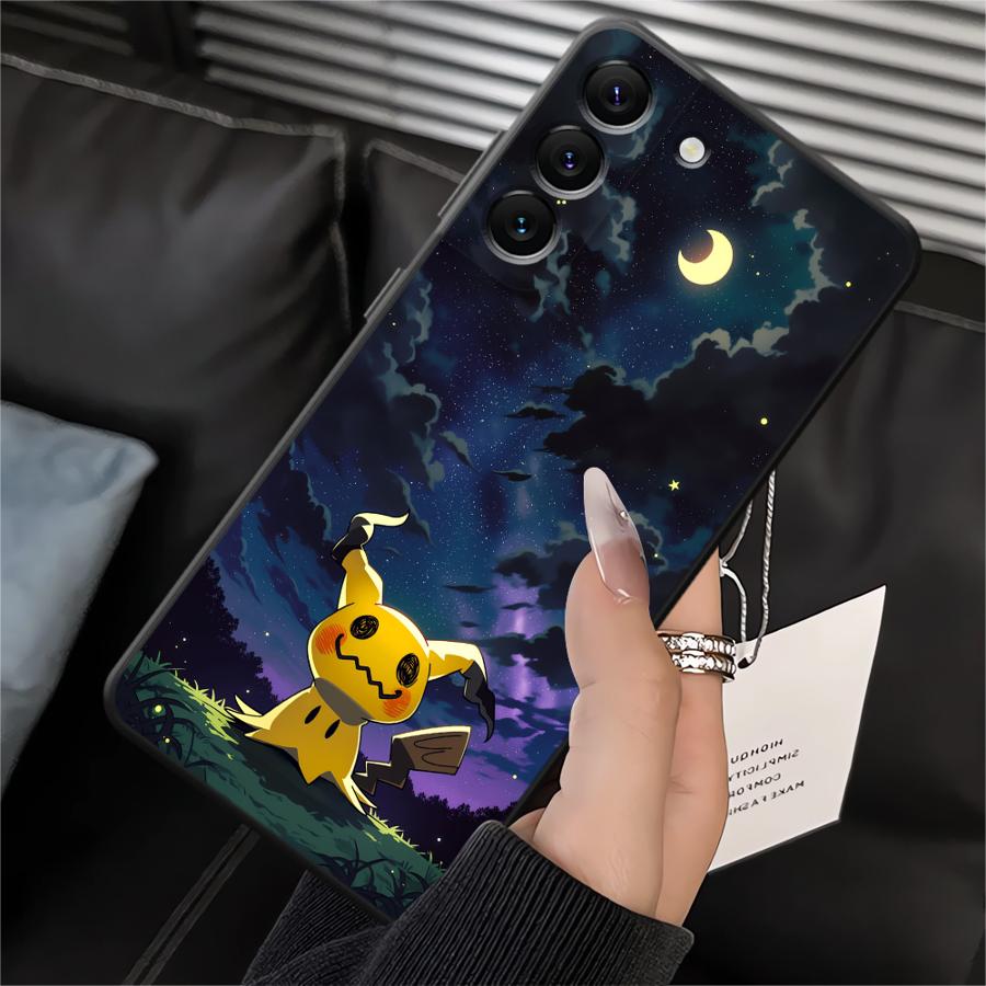 Крутой чехол Gengar Pokemon для Samsung Galaxy A70 A17 A12 A16 A40 A15 A06 A04 A50 A05 A13 A20 Чехол для телефона Funda