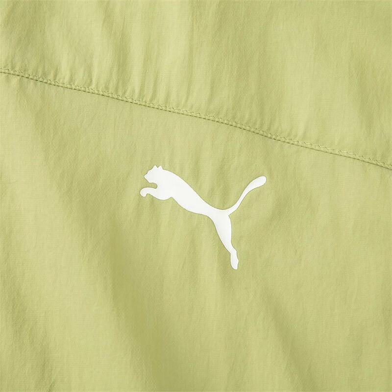 Puma Color Block Lightweight Casual Woven Hooded Jacket Men Jackets Green 628370-89