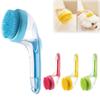Multifunctional Pet Long Handle Liquid-Filled Massage Bathing Brush