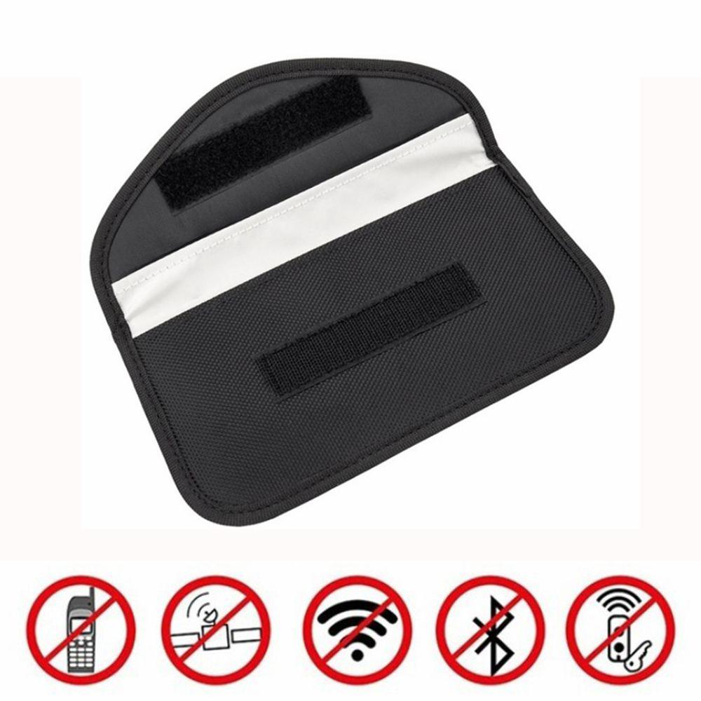 9 Colors Rectangle Safe Blocking Bag New Universal Phone Car Key Signal Blocker Case Keyless RFID Fob Pouch Faraday Cage