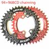 DECKAS 94+96 BCD велосипедная звездочка 32T 34T 36T 38T MTB велосипед Звезда mountain Crown Круглая Овальная для M4000 M4050 NX X1 Шатун