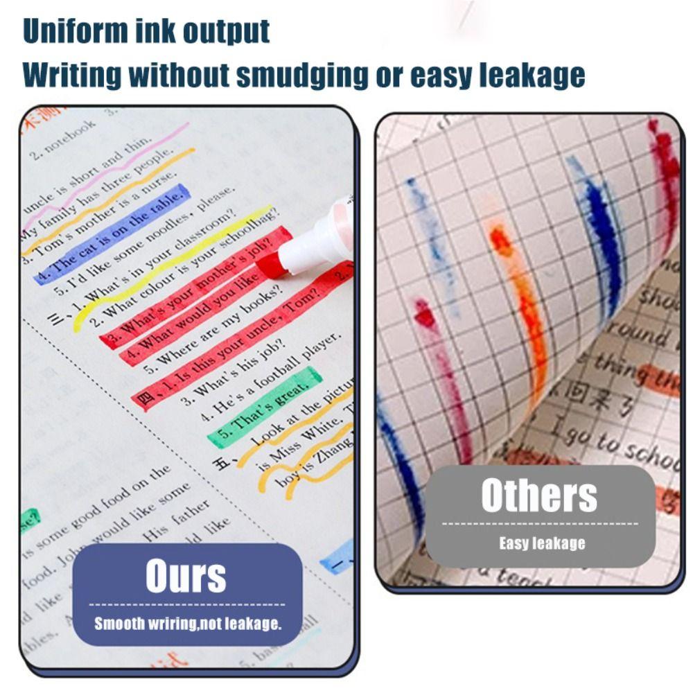 Двухцветные складные цветные маркеры, двухсторонняя флуоресцентная ручка, цветная ручка для рисования, подарок