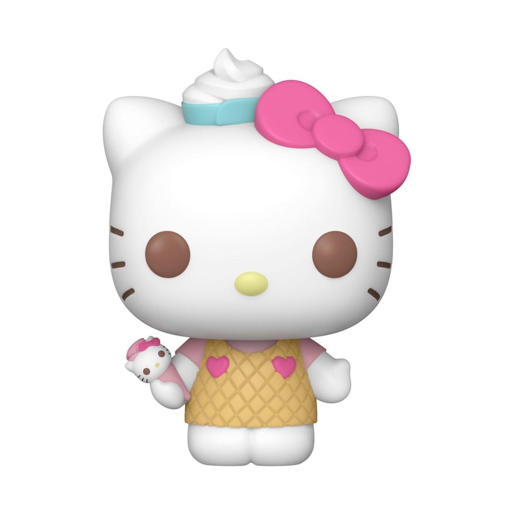 Funko Поп! Привет Китти (мороженое) Виниловая фигурка – Коллекционный Чиби Sanrio для демонстрации и подарков