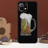Кружка для пива Пузырьки пива Чехол для Xiaomi 14 15 Ultra 15T 14T 13T 17 Pro Max POCO X7 Pro X5 X6 F5 F6 F7 F8 Ultra Обложка