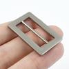 5/10 шт. 25-50 мм Металлическая трехщелевая регулировочная пряжка-штырь для джинсового пояса, женского пальто, декоративная застежка-слайдер, швейная фурнитура