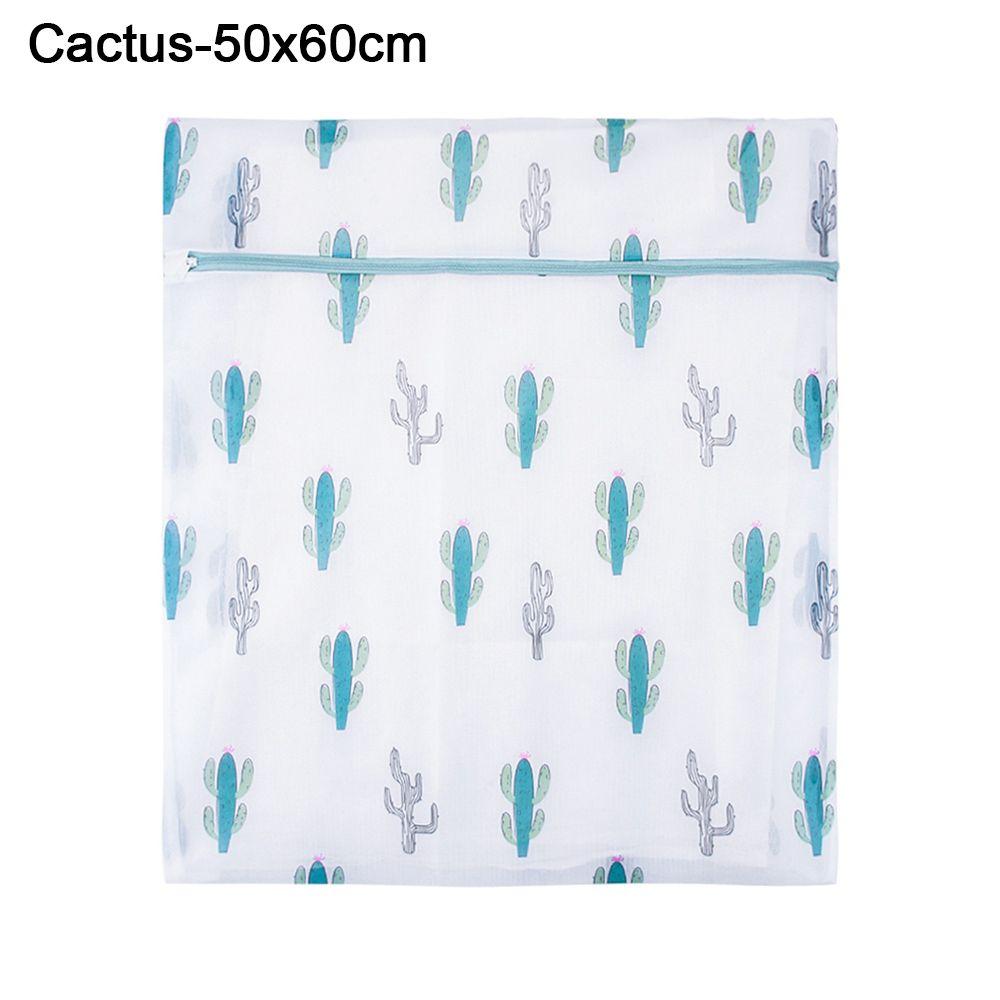 Носок Принт Ананасовый Кактус Чехол для стиральной машины Мешок для стирки Уход за нижним бельем Сумки для хранения бюстгальтеров