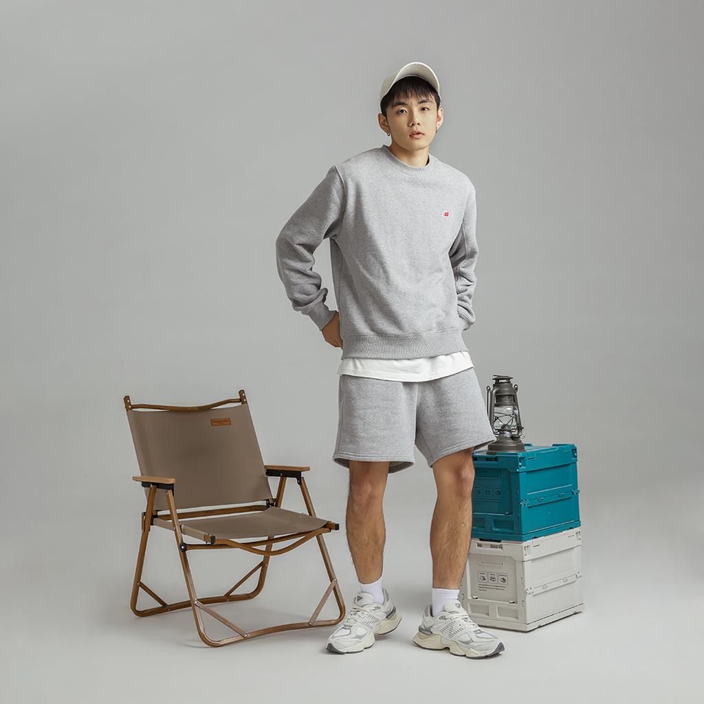 New Balance 9060 Sea Salt Concrete Unisex Sneakers White Silver-Metallic U9060ECA