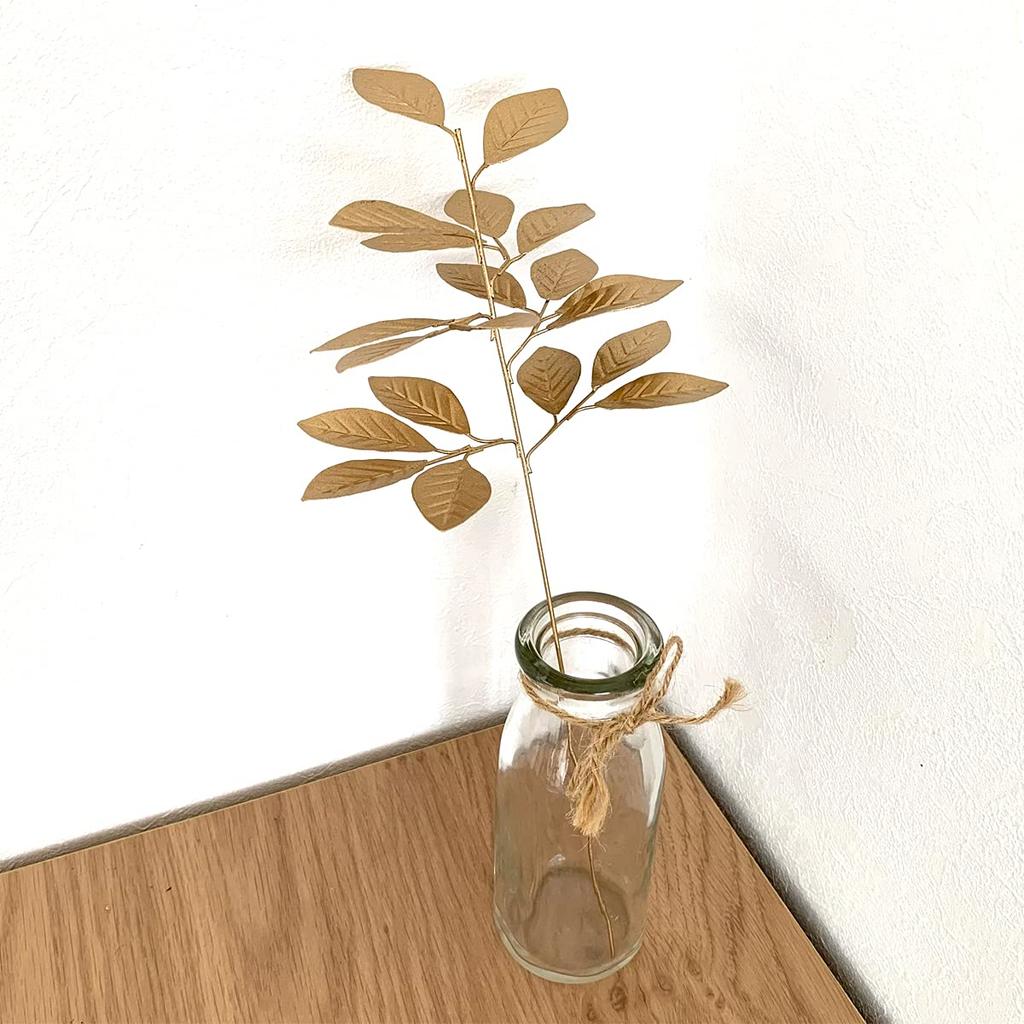 Пожалуйста, посигнальте Жестяная Наклейка Предметы Интерьера Стильная Цветочная Композиция (лист)