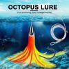 15CM/48G Luminous Octopus Skirts Lure Soft Silicone Squid Skirt Lure Trolling Skirt Fishing Bait