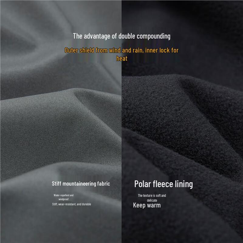 Giordano Men's Fleece-Lined Soft Shell Jacket