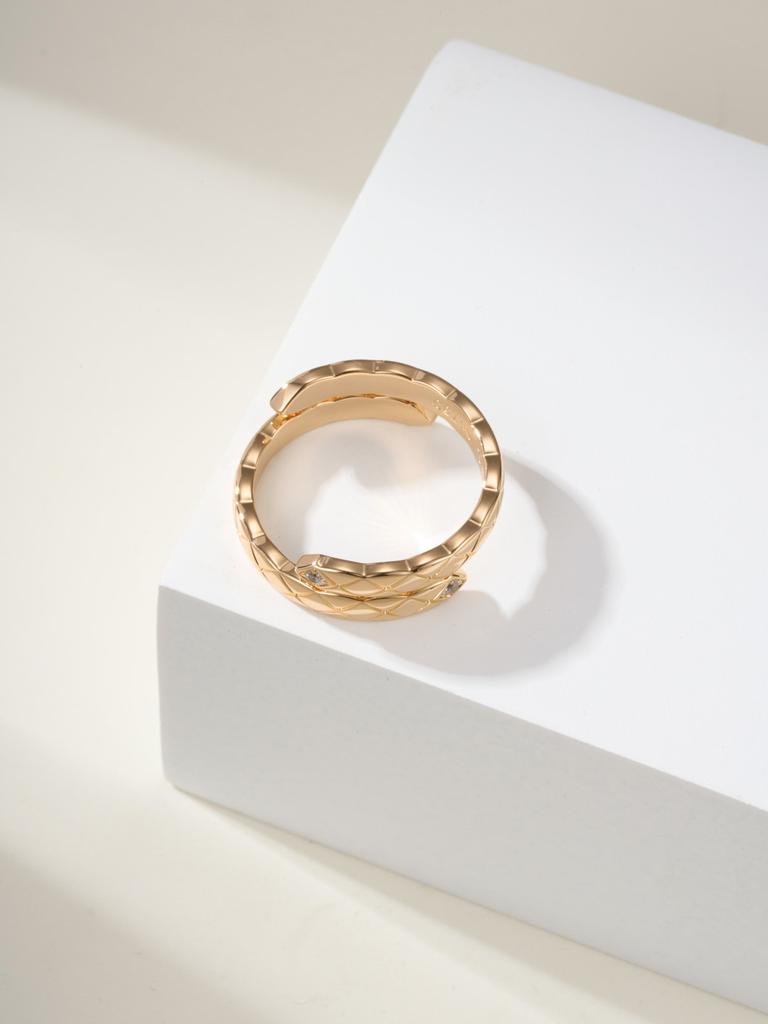 Кольцо с ромбами, двойной слой, супер высокое качество, для повседневного ношения, изысканное мастерство, для мужчин и женщин, подарки для мужчин и женщин, подарки на день рождения