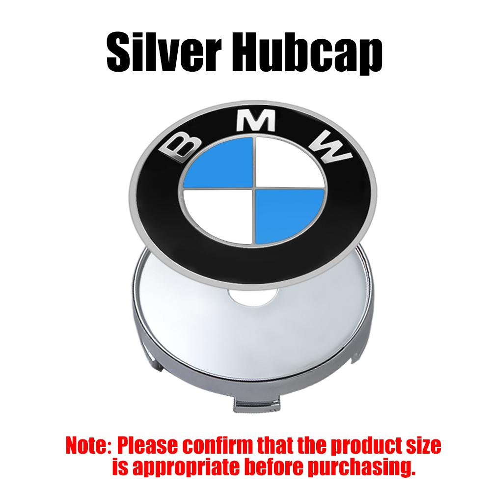 2026 Hot 4Pcs ABS 60/63/68mm Wheel Center Cover Hub Cover Logo For BMW 1 3 5 7 Series M Performance M3 M5 M6 F01 F20 F10 F13 F15 F16 F30