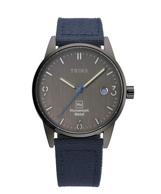 Часы TRIWA HUMANIUM TIME FOR PIECE Ремень из переработанного холста, регулярный импорт, Швеция, скандинавский дизайн, мужские и женские (унисекс) HU39GB-CL080701