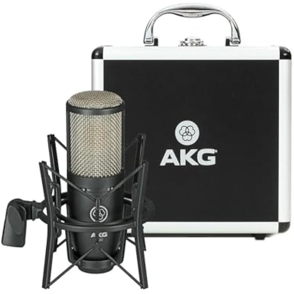 AKG (Игра Аркер) P220 Project Studio Line [Идеально подходит для записи вокала/фортепиано/духовых инструментов, проч...