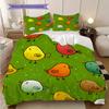 Bird Pattern Bedding Quilt Set Quilt Cover Pillowcase Home Decoration Birthday Gift (1 * duvet cover + 2 * pillowcase, without core)