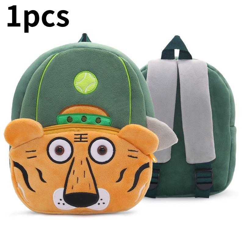 Animal Sports Meet Children Plush Backpack Storage Shoulder Bag Gift Fashion