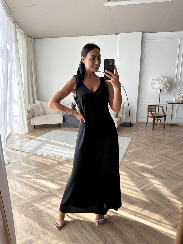 Платье PEONY Фажана 7XL Черный (2507241-60-62:16)