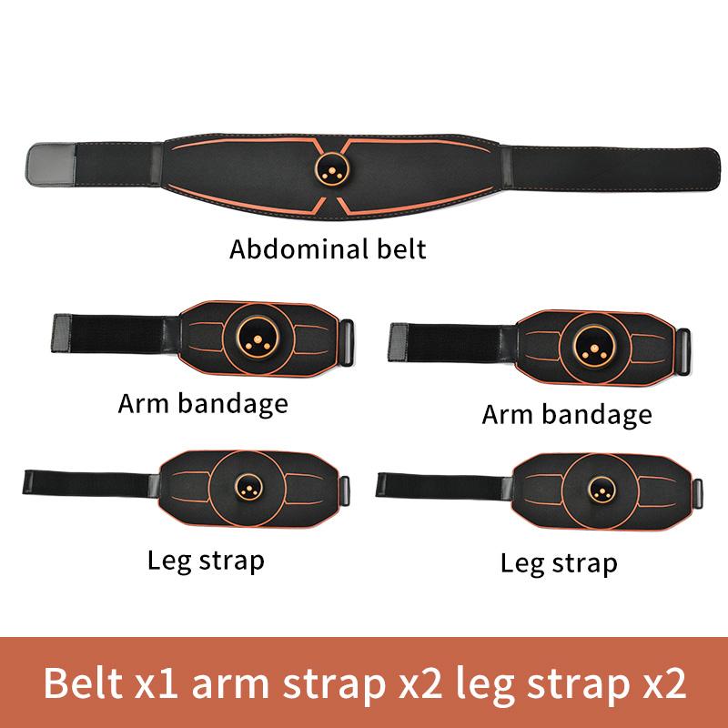 EMS стимулятор мышц брюшной пояс для похудения электрический умный ABS тренажер для рук, ног, талии, потеря веса, фитнес, вибрационный пояс