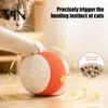 Interactive Pet Toys Cat Scratching Ball, Drum Shaped Paper Rope Indoor Exercise Toy Rolling Ball for Cats to Scratch, Pat, Bite Natural Material