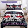 Rb Leipzig Customize Your Name Bedding Set Breathable Duvet Cover With Pillowcases Decorative Bed Linen For Bedroom Home Decoration Birthday Gift