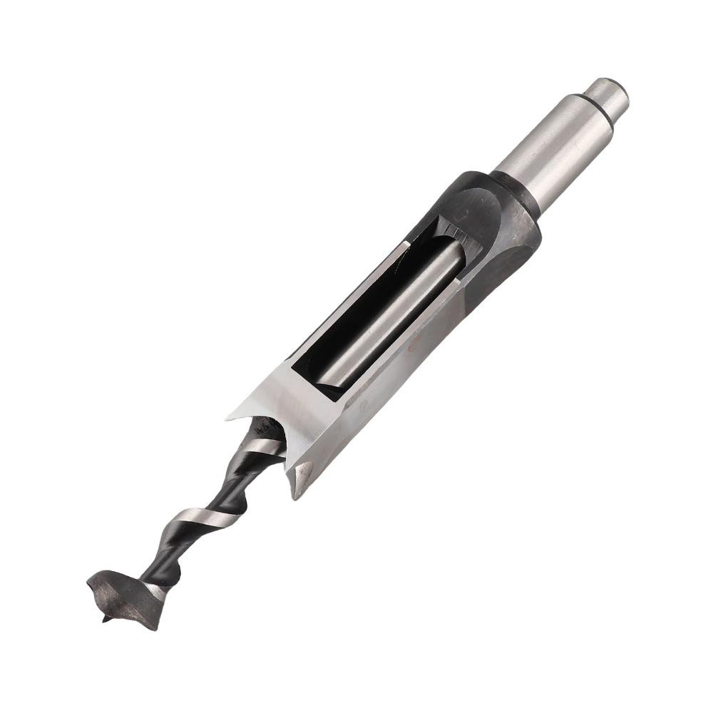 Bearing Steel Square Hole Drill Bit 22mm (7/8") Mortise Auger Bit  For Woodworking