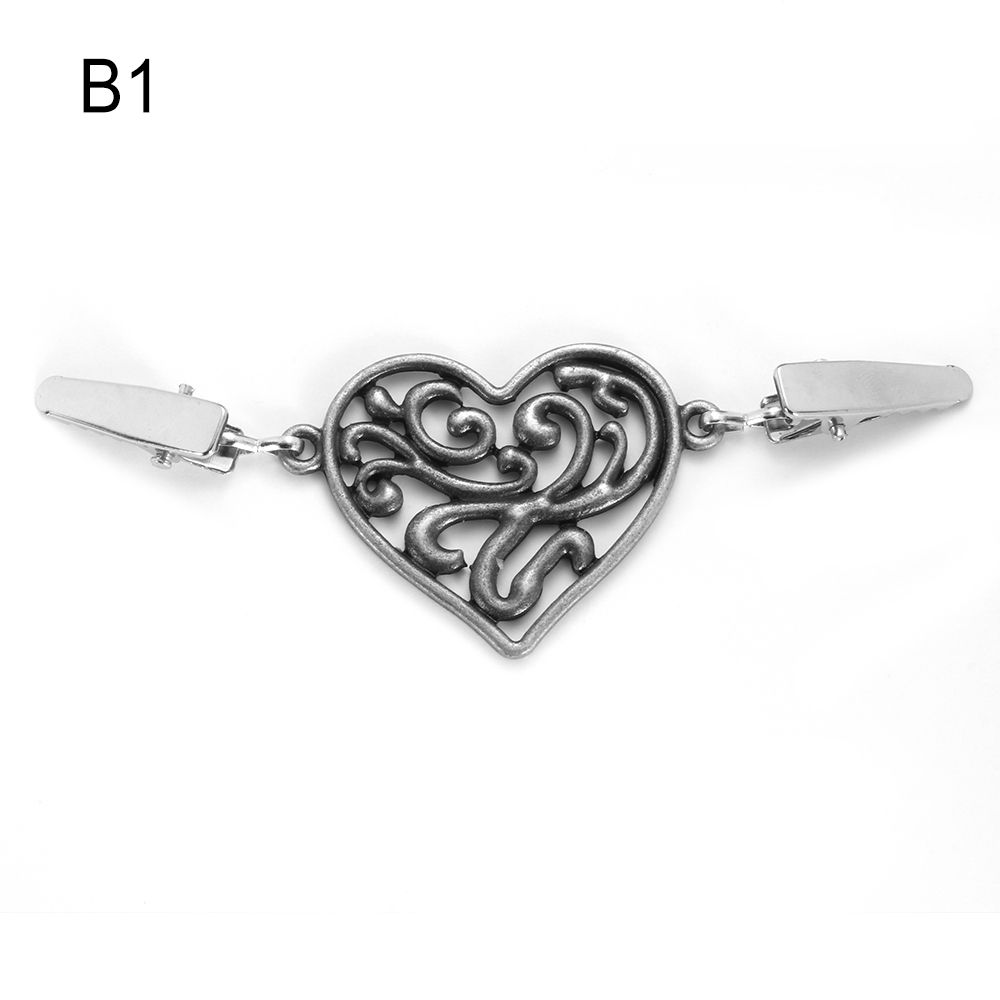 Charm Gift Winter New Shawl Brooch Duck Clip Clasps Sweater Blouse Pin Cardigan Clip