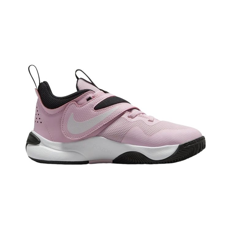 Nike Детские кроссовки Team Hustle D11 PS Pink Foam White Black Summit-White DV8994-600