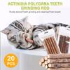 20 шт. палочек для кошачьей мяты, органические игрушки для кошек, натуральные растительные жевательные палочки, игрушки для чистки зубов у кошек, игрушки для жевания моляров у кошек, товары для животных